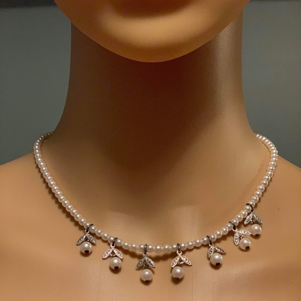 Faux Pearl Necklace